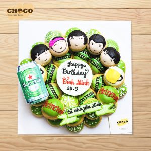 SN34 - Bánh sinh nhật lon bia Heineken