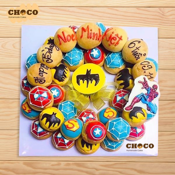 SN4 - Bánh sinh nhật siêu nhân nhện