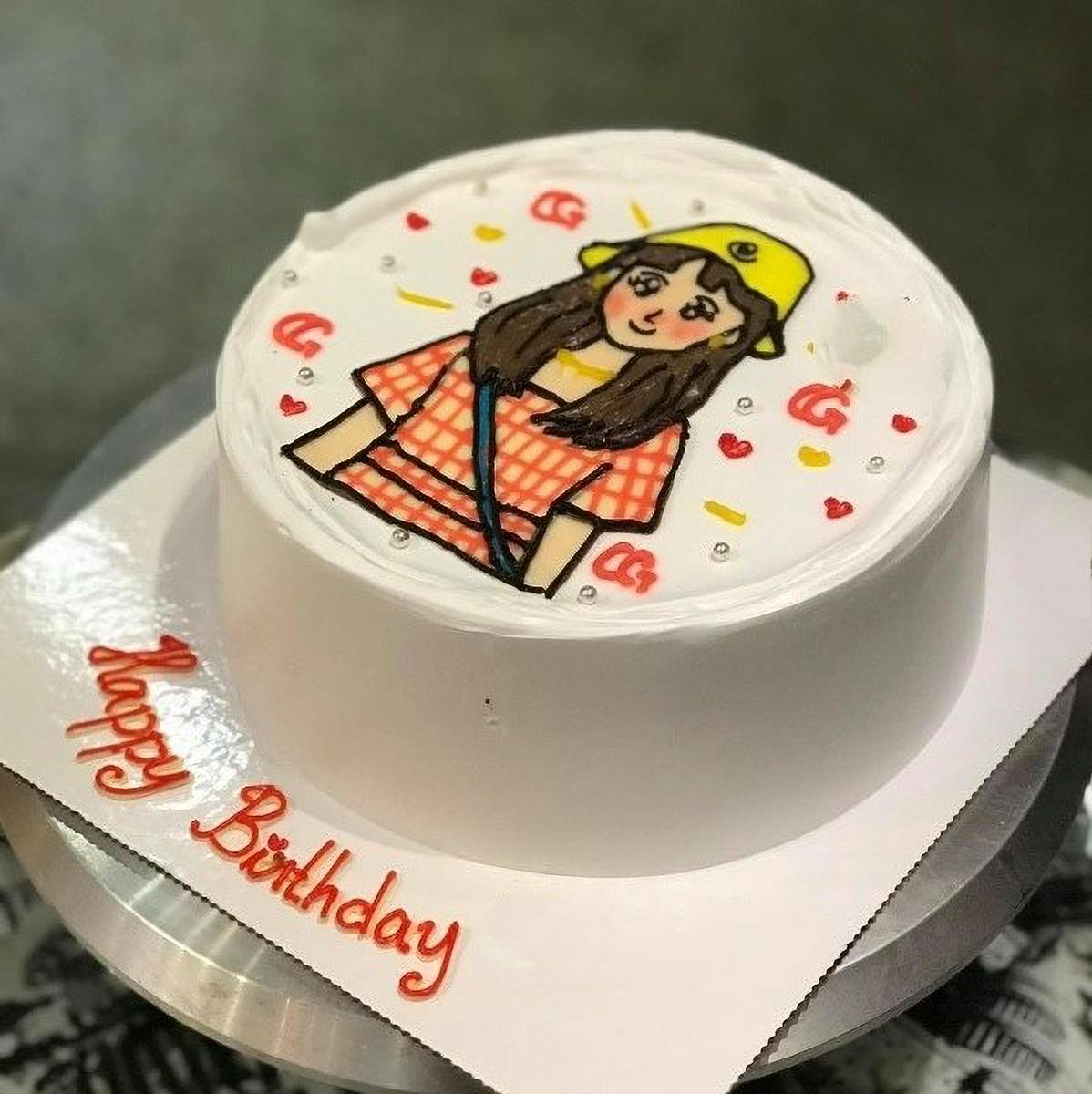 Bánh sinh nhật tặng bạn nữ quận 2 BK6