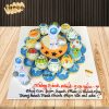 bánh sinh nhật phi hành gia cho bé trai