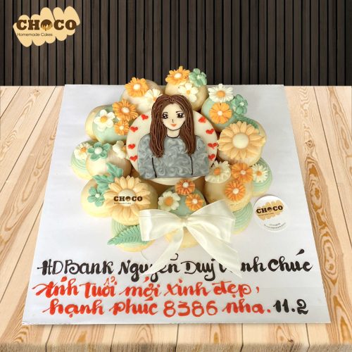 Bánh su kem sinh nhật đẹp hồ chí minh