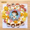bánh sinh nhật vẽ hình chibi
