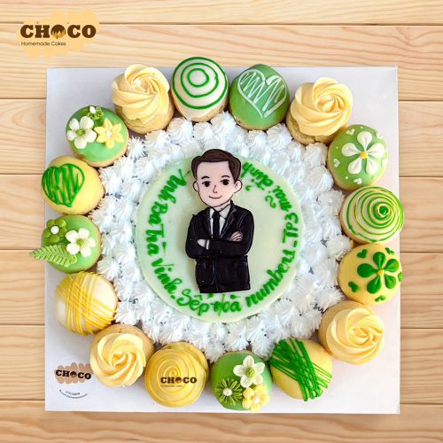 mẫu bánh sinh nhật đẹp tặng sếp nam