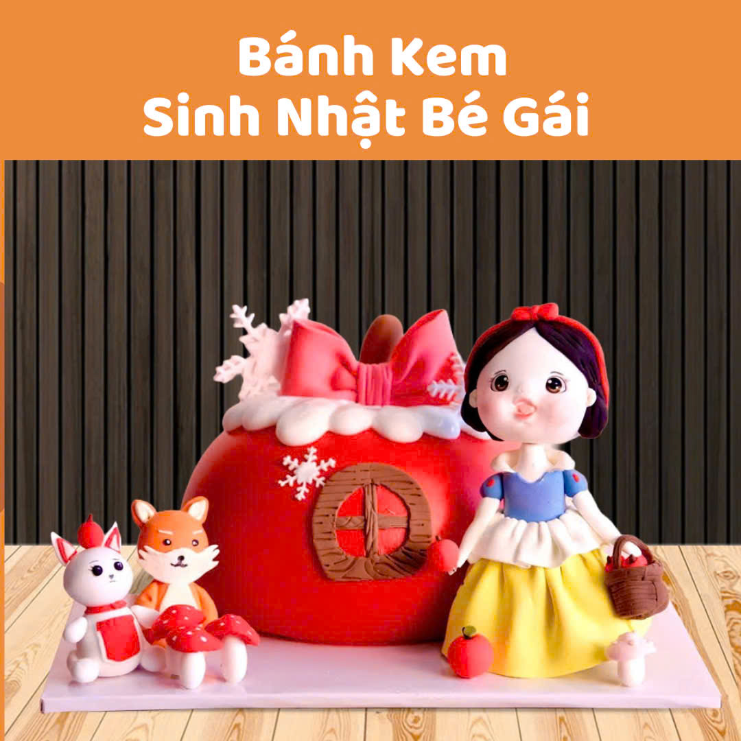 Bánh kem bé gái TP. Hồ Chí Minh